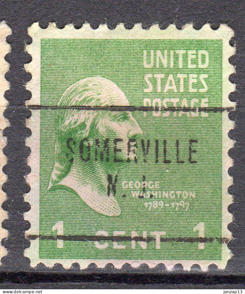 NJ-635; USA Precancel/Vorausentwertung/Preo; SOMERVILLE (NJ), Type 704 - Vorausentwertungen