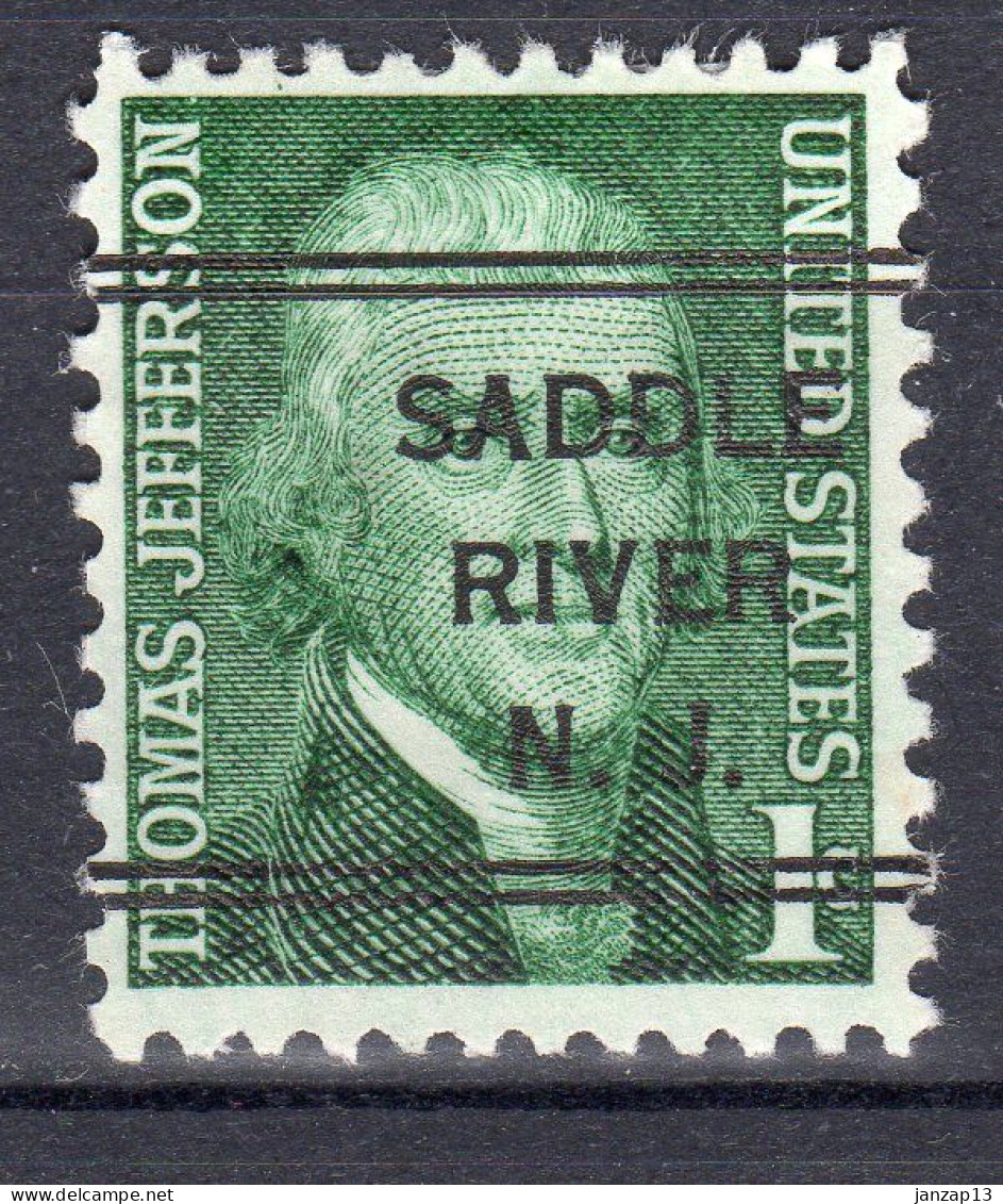 NJ-616; USA Precancel/Vorausentwertung/Preo; SADDLE RIVER (NJ), Type 246 - Vorausentwertungen