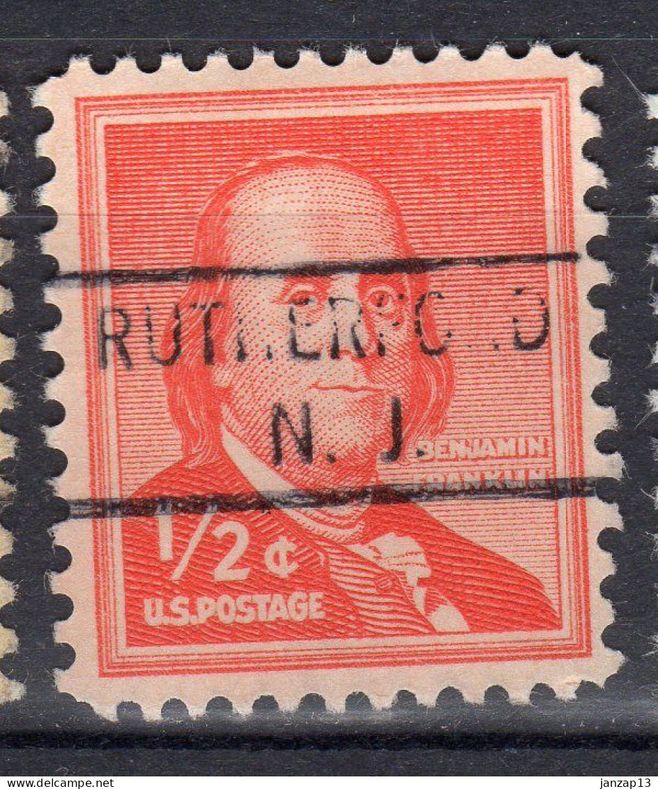 NJ-614; USA Precancel/Vorausentwertung/Preo; RUTHERFORD (NJ), Type 821 - Precancels