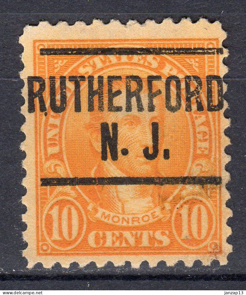 NJ-610; USA Precancel/Vorausentwertung/Preo; RUTHERFORD (NJ), Type 217 - Vorausentwertungen