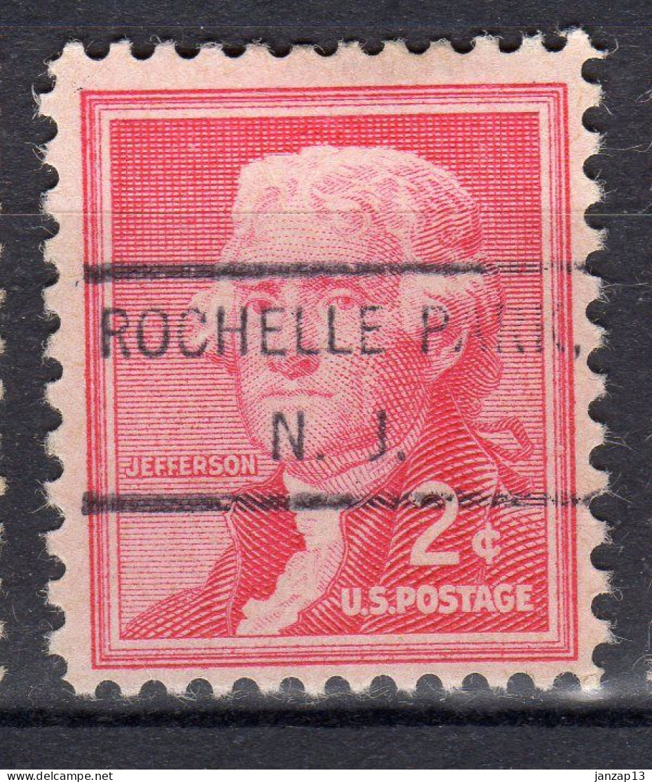 NJ-602; USA Precancel/Vorausentwertung/Preo; ROCHELLE PARK (NJ), Type 807 - Precancels