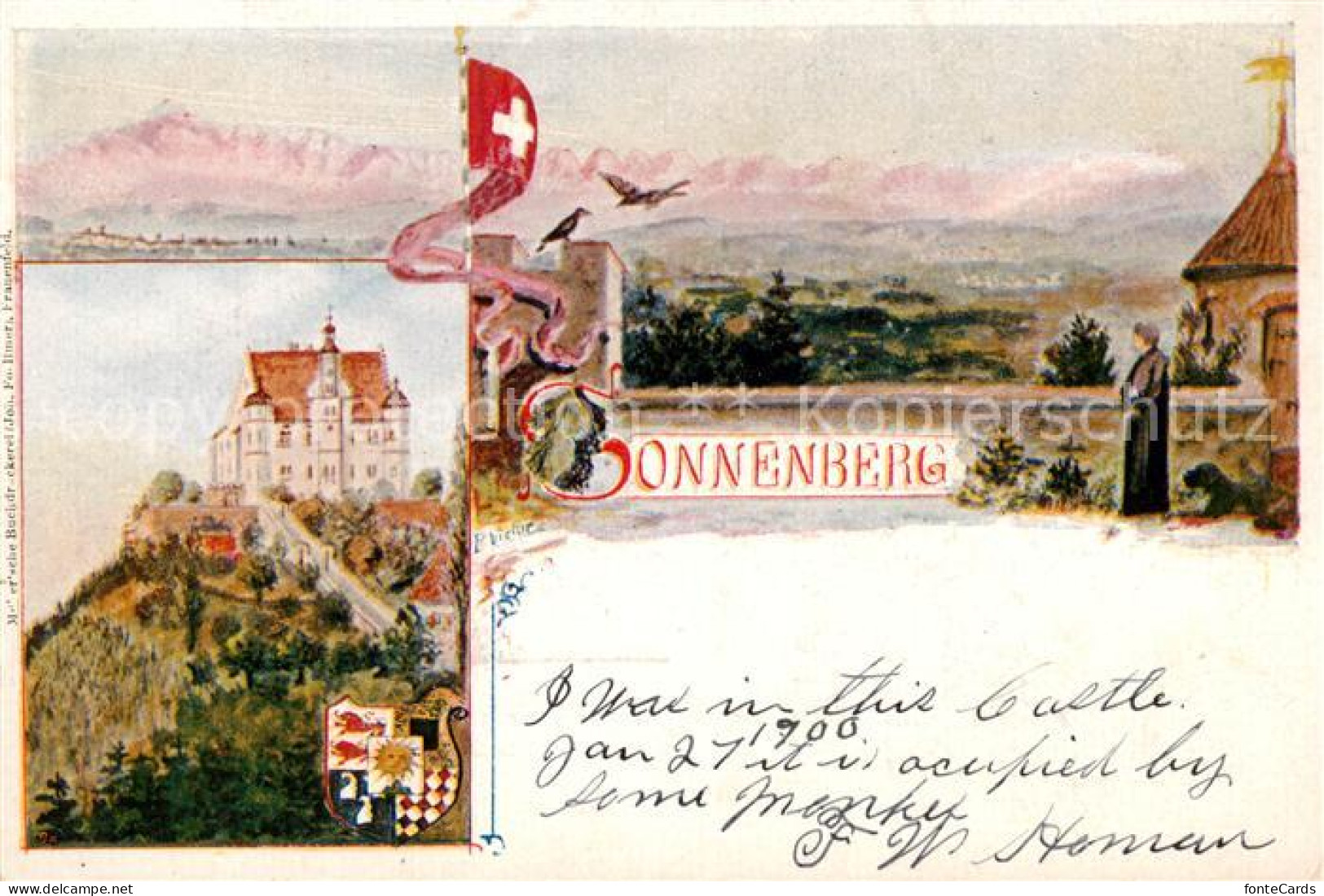 13790043 Sonnenberg Schloss Stettfurt TG Schloss  - Autres & Non Classés