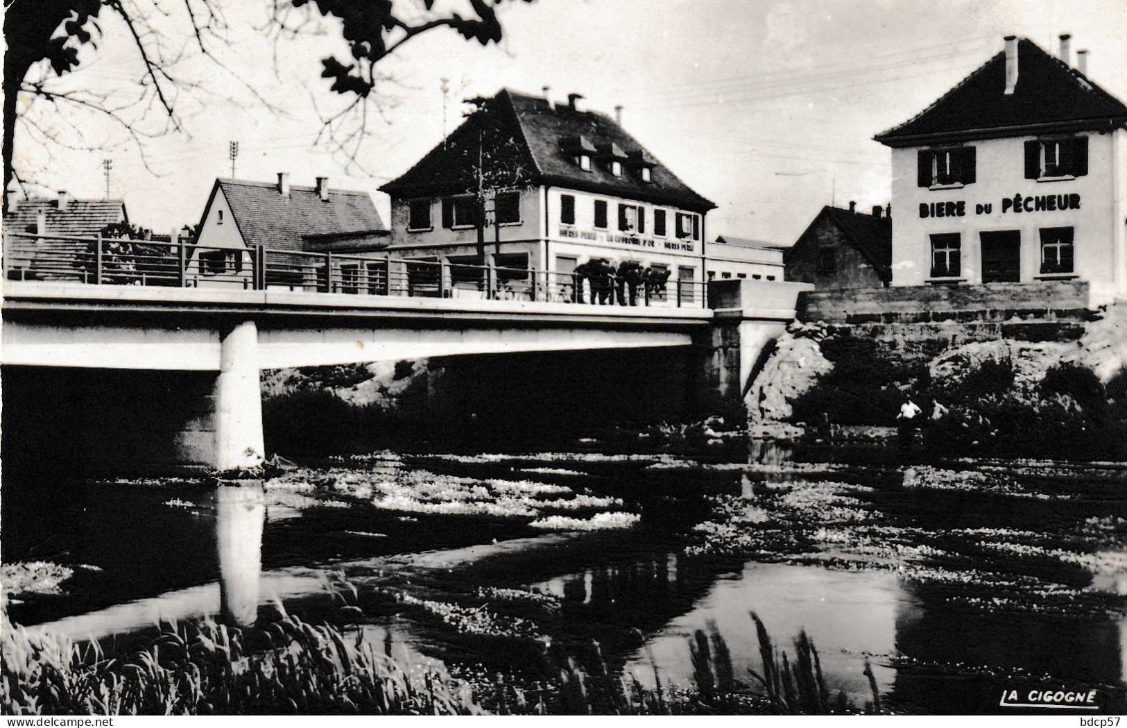 67 - Bas-Rhin - Drusenheim - Pont De La Moder - Format 9 X 13,8 - Dentelée - La Cigogne N° 67.106.01 - Autres & Non Classés