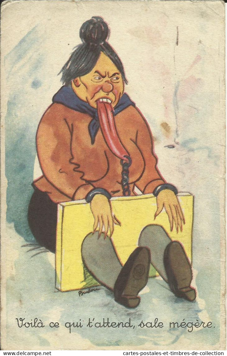 Voilà Ce Qui T'attend, Sale Mégère. , 1947 , µ - Humor