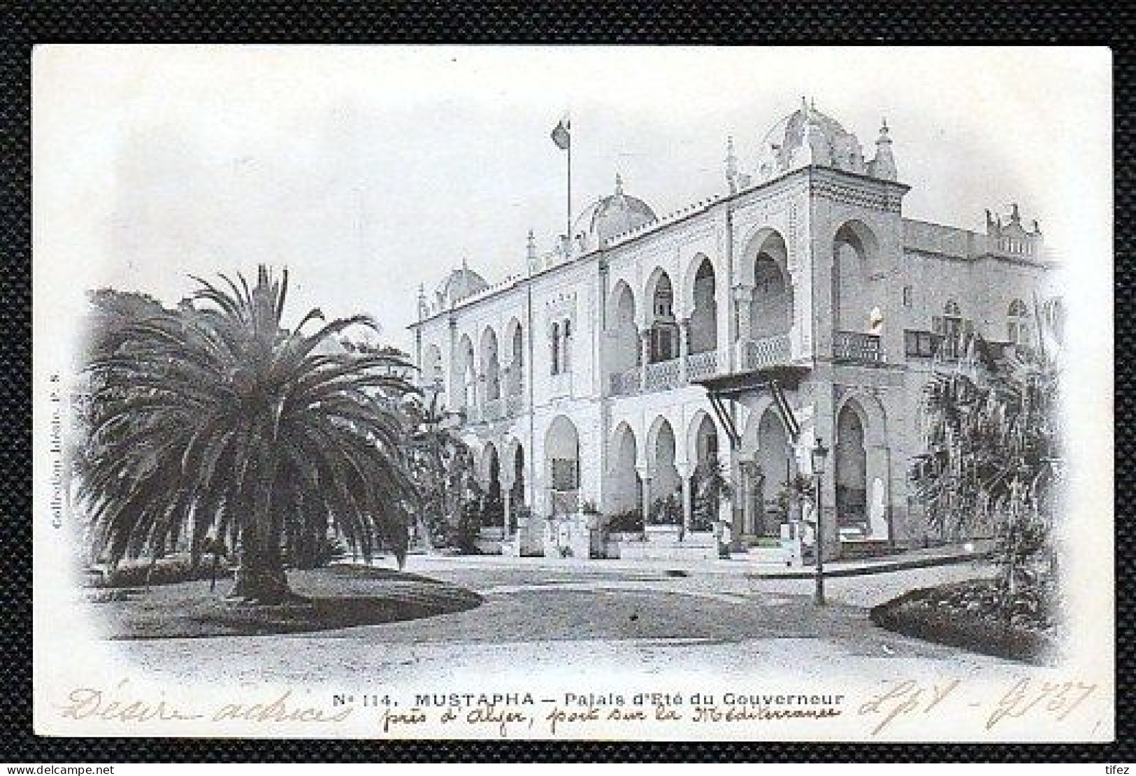 (36A)  Alger- Palais D'été Du Gouverneur- Ecrite En 1903 - Algerien