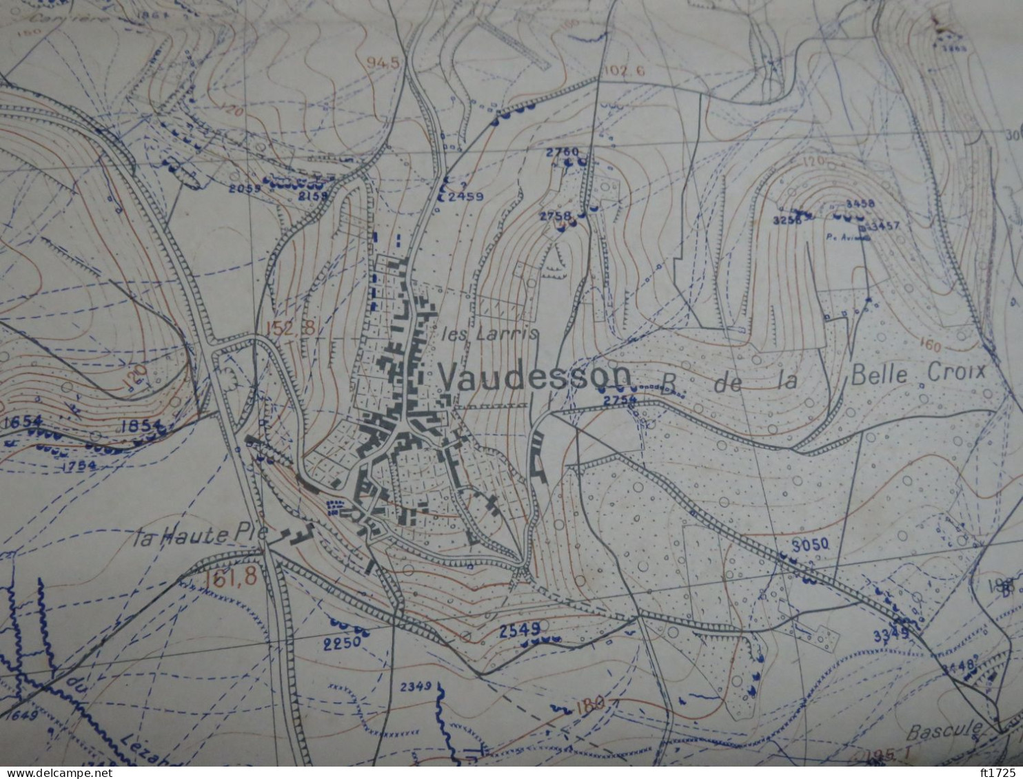 CANEVAS DE TIR FRANCAIS DU CHEMIN DES DAMES JUILLET 1917 !