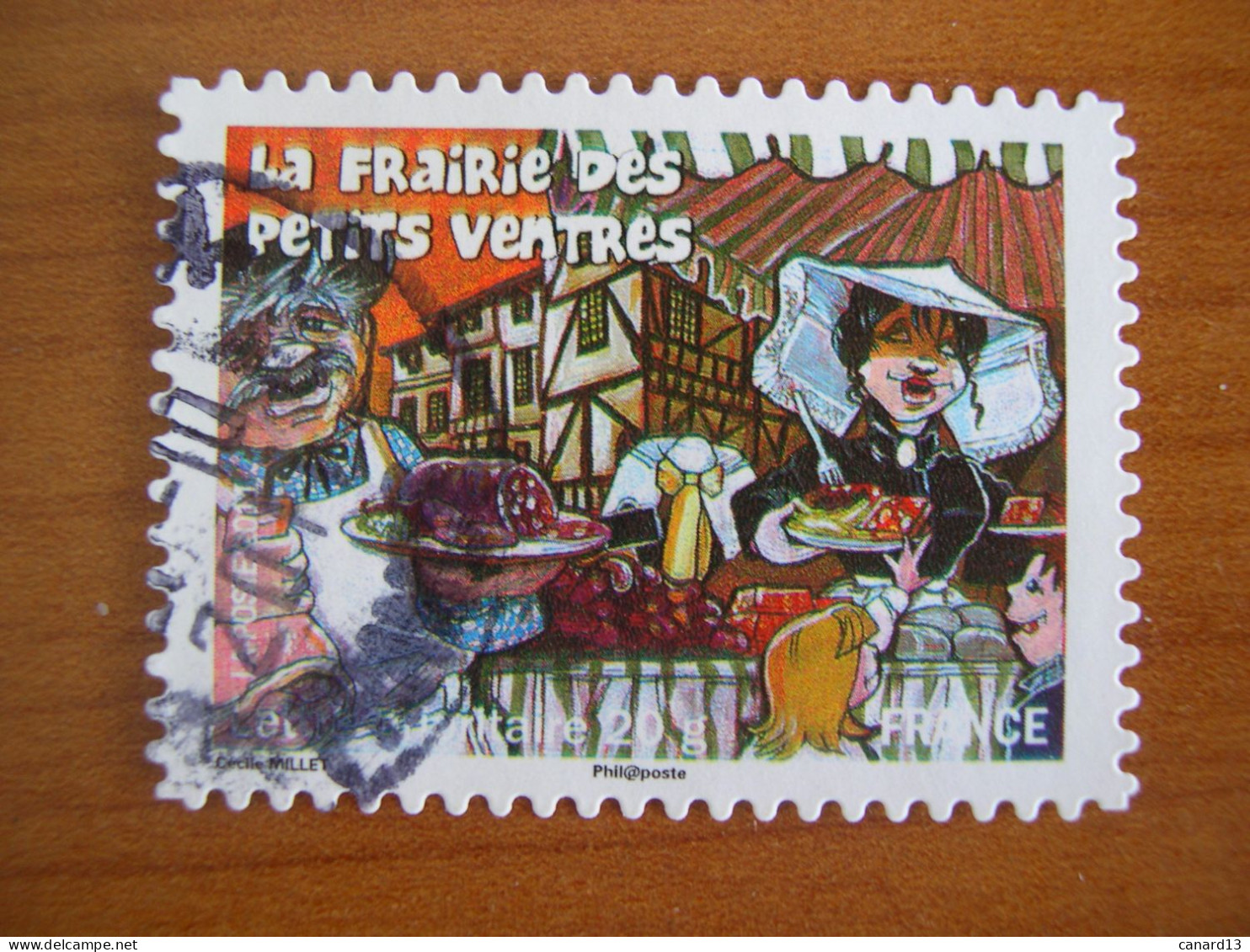 France Obl   N° 585  Cachet Rond Noir - Oblitérés