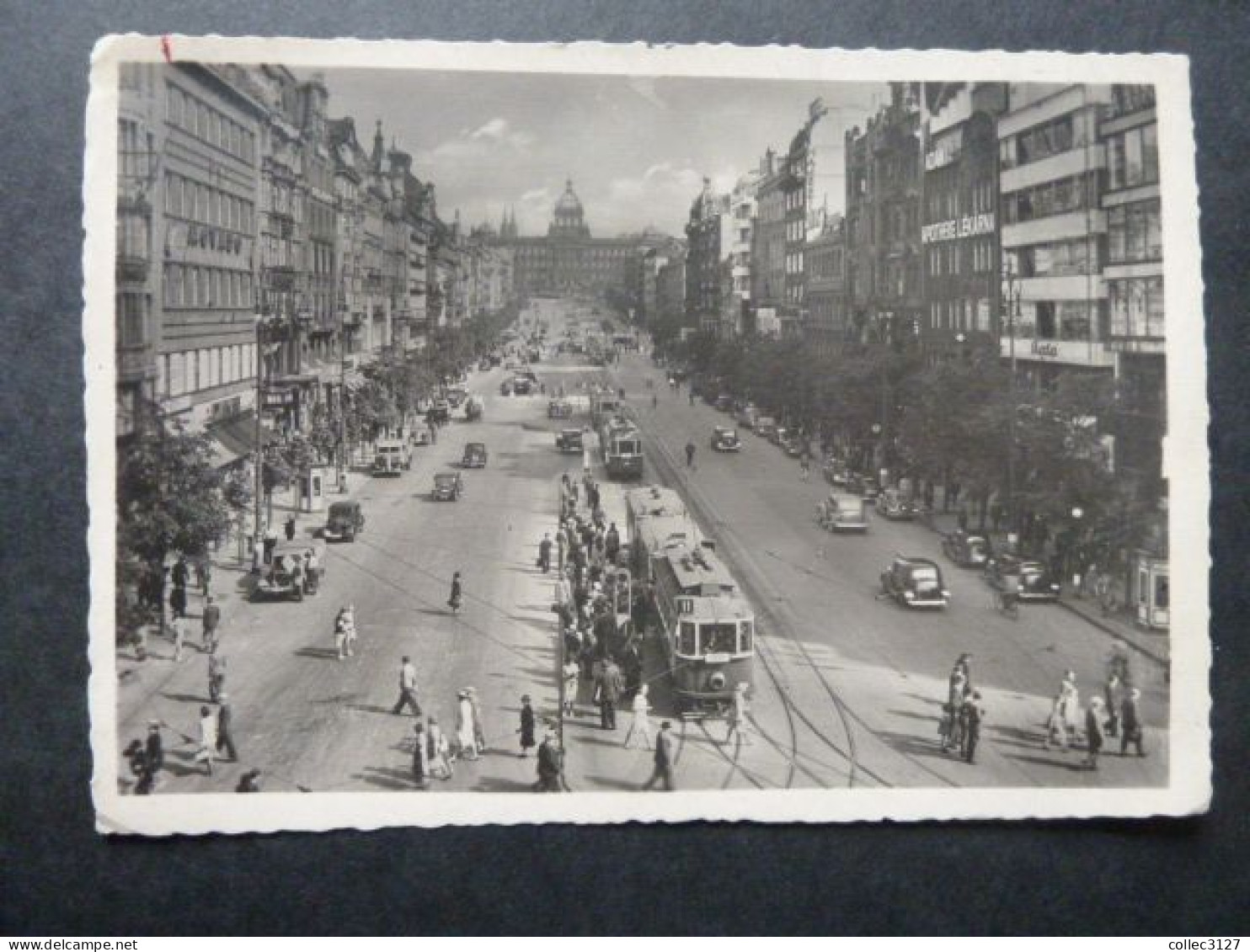 T2 - Tchécoslovaquie - Pragues - Praha - Vaclavske Namesti - 1946 - Czech Republic