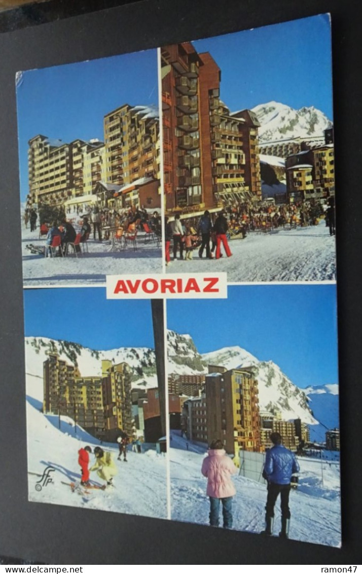 Avoriaz (Hte-Savoie) - Les Fontaines Blanches, Les Alpages.  Ambiance Hivernale De La Station - Avoriaz