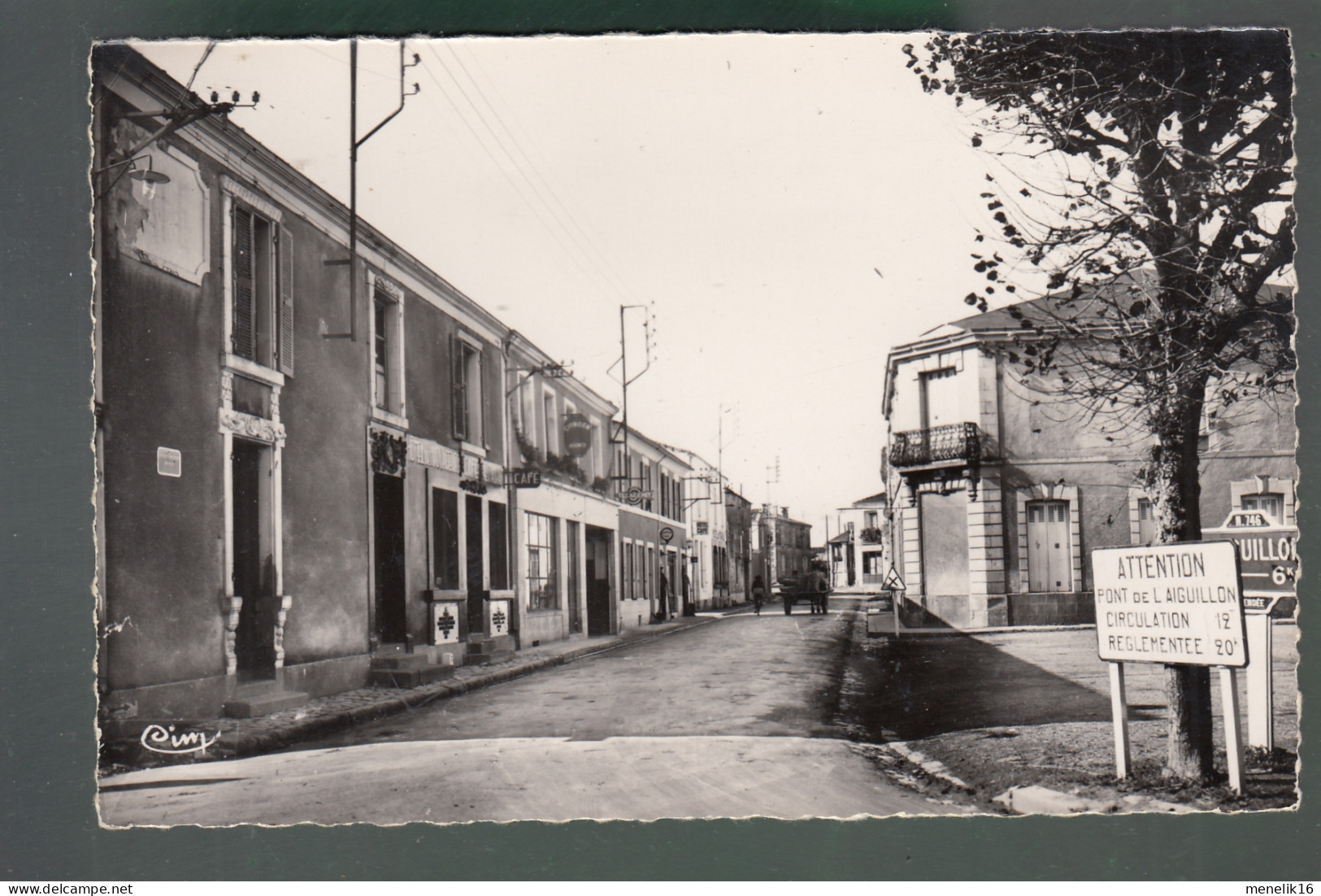 CP - 85 - Saint-Michel-en-l'Herm - Rue Georges Clémenceau - Saint Michel En L'Herm