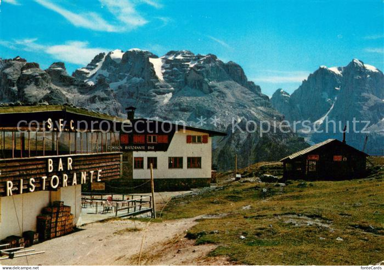 13786752 Monte Spinale 2100m Brenta IT Ristorante Spinale Hotel Dosson Capanna G - Autres & Non Classés