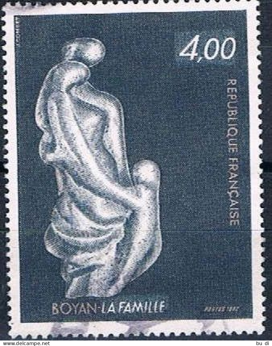 Frankreich 2353 - Die Familie; Skulptur Von Marc Boyan (1921-2005) - Beeldhouwkunst