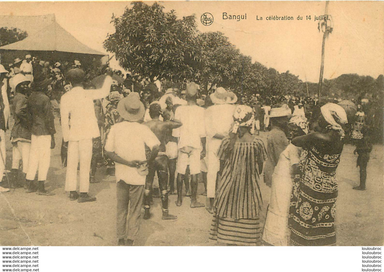 BANGUI LA CELEBRATION DU 14 JUILLET  EDITION NELS - Repubblica Centroafricana
