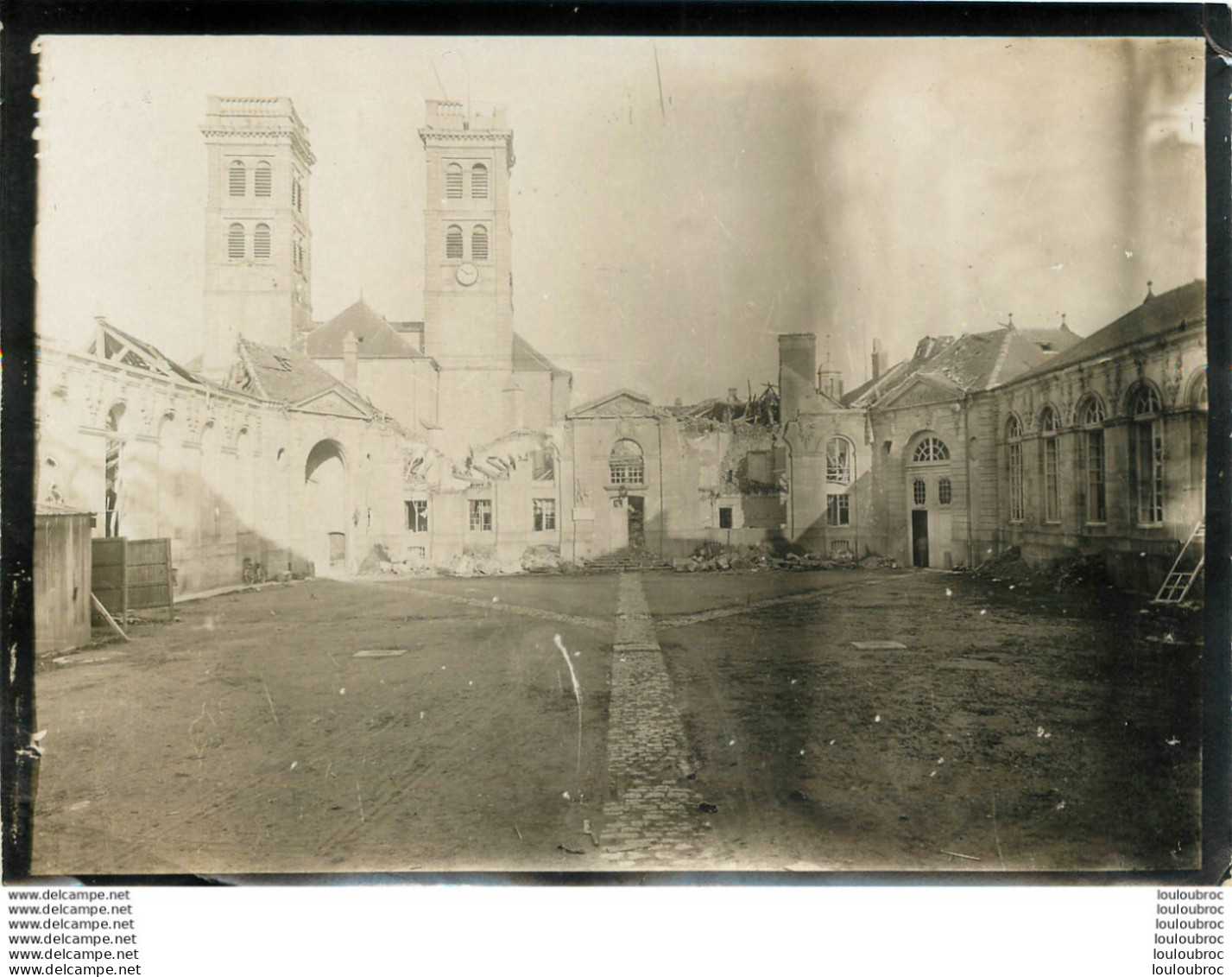 VERDUN  PREMIERE GUERRE WW1 PHOTO ORIGINALE ARGENTIQUE 18 X 13 CM G1 - War, Military