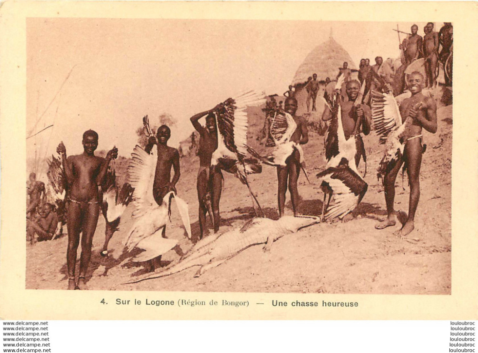 SUR LE LAGONE UNE CHASSE HEUREUSE - Centrafricaine (République)