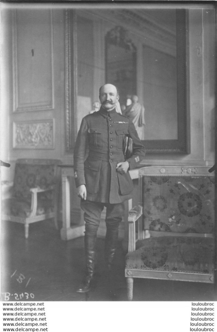 OFFICIER  WW1  PREMIERE GUERRE  PHOTO ORIGINALE 18 X 13 CM - Guerre, Militaire