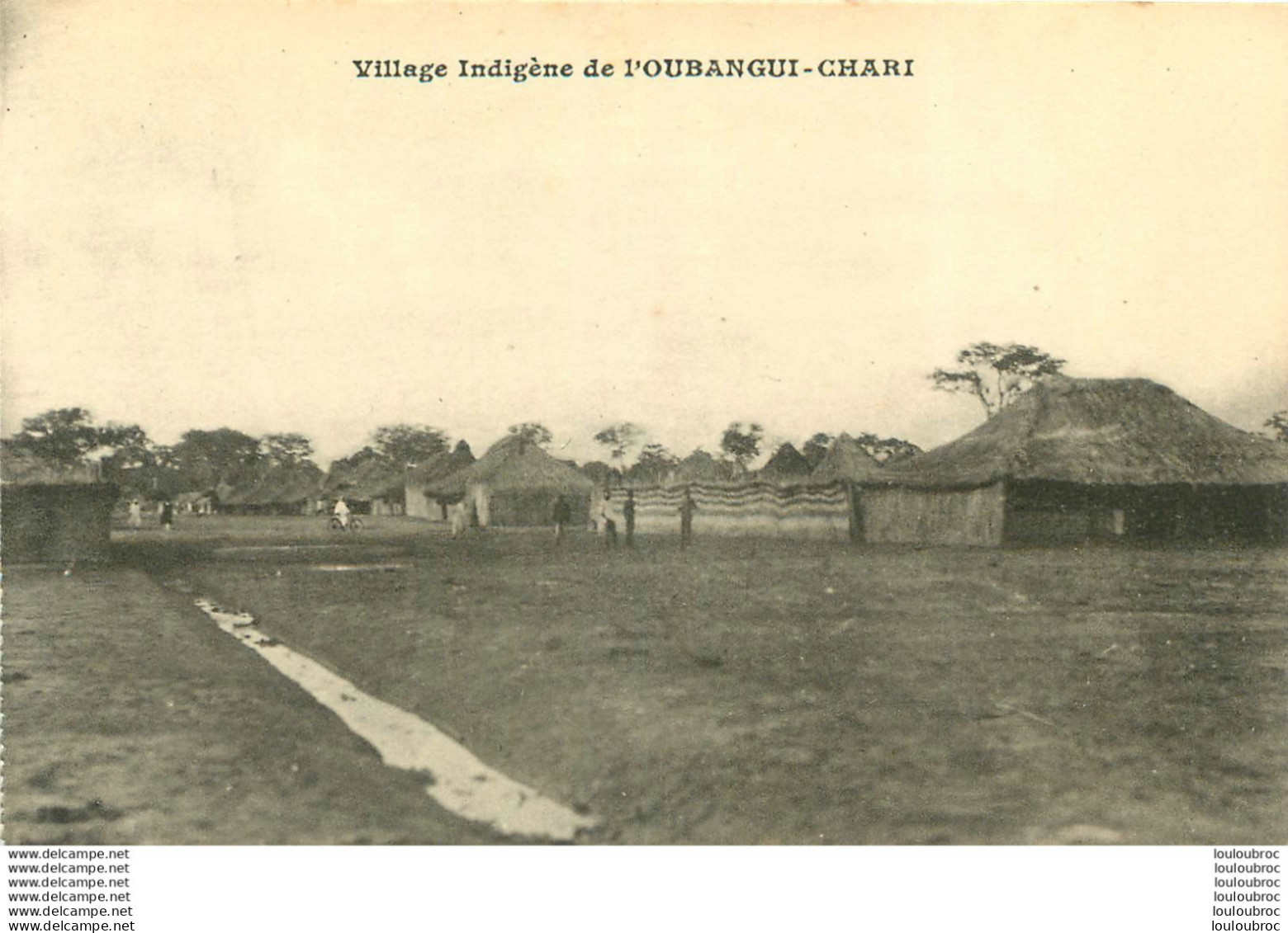 OUBANGUI CHARI VILLAGE INDIGENE - Repubblica Centroafricana