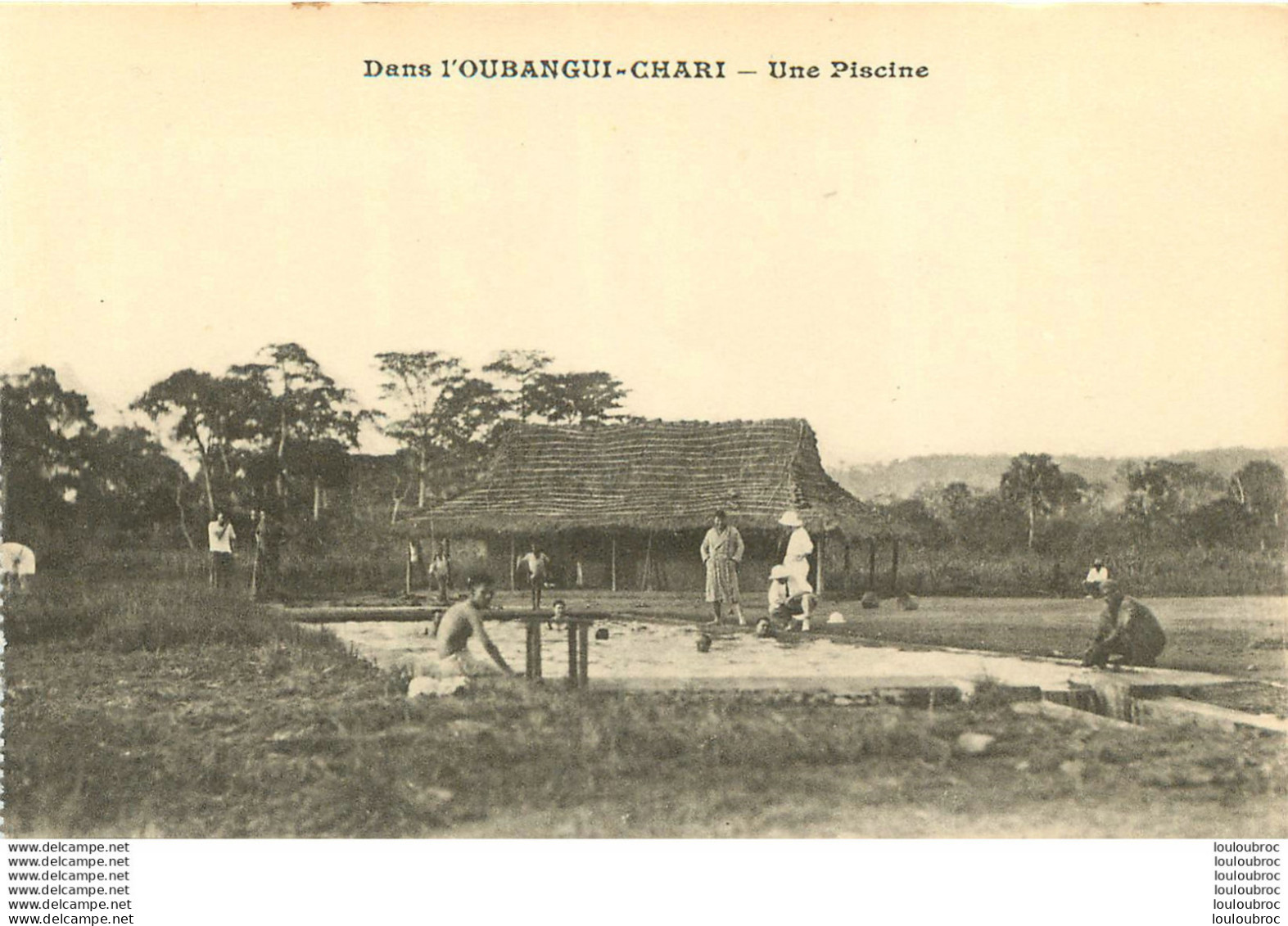 OUBANGUI CHARI UNE PISCINE - Central African Republic