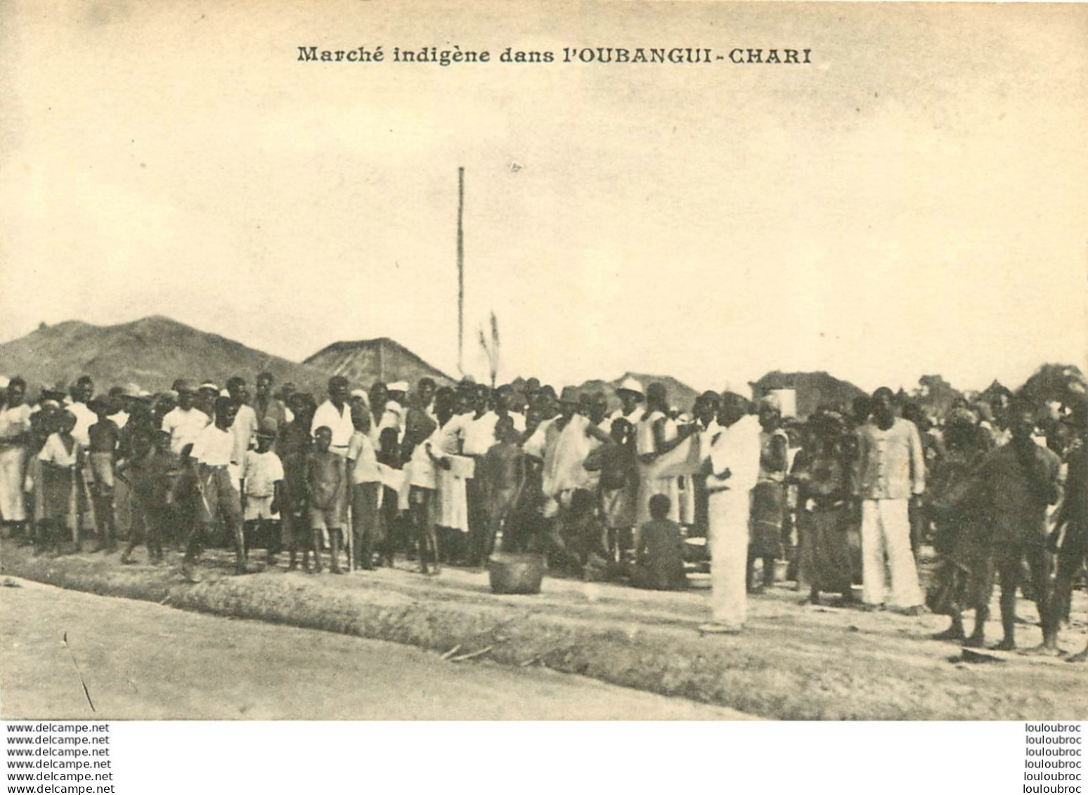 OUBANGUI CHARI MARCHE INDIGENE - Centraal-Afrikaanse Republiek