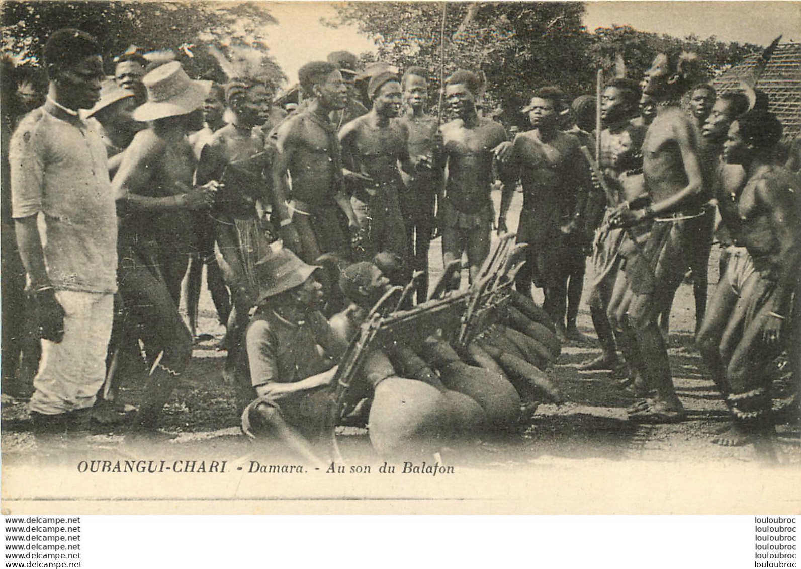 OUBANGUI CHARI DAMARA AU SON DU BALAFON - Zentralafrik. Republik