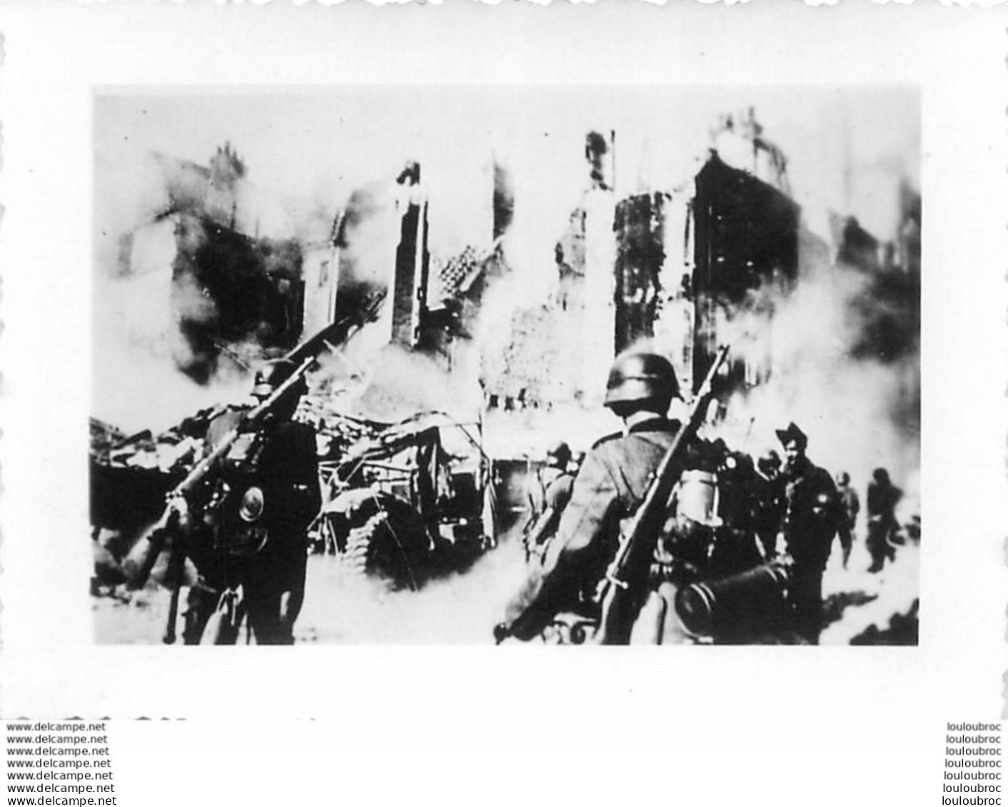 DUNKERQUE 1940 PHOTO ORIGINALE 11 X 6.50 CM G1 - Guerre, Militaire