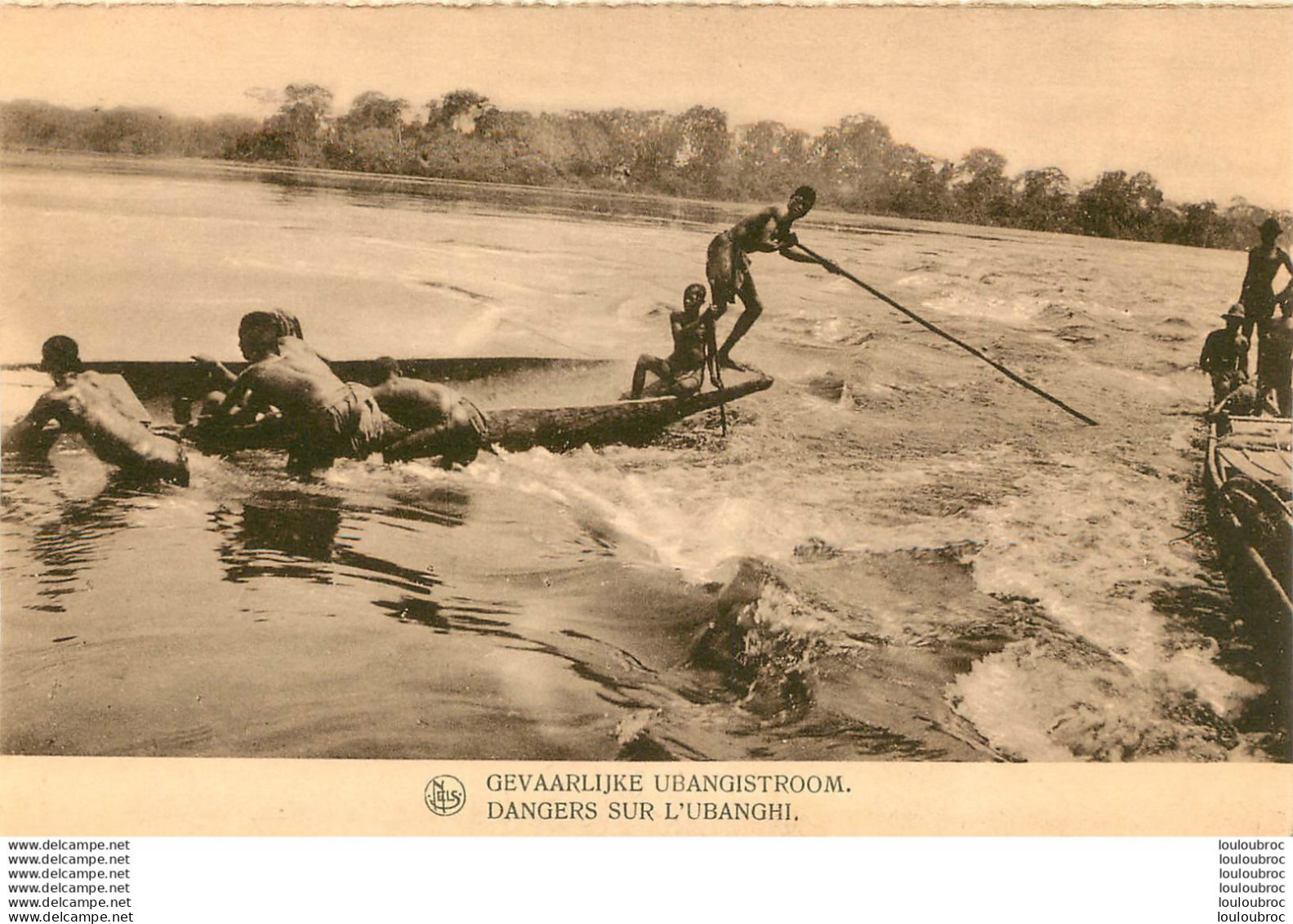 DANGERS SUR L'UBANGHI  EDITION NELS - Congo Belge