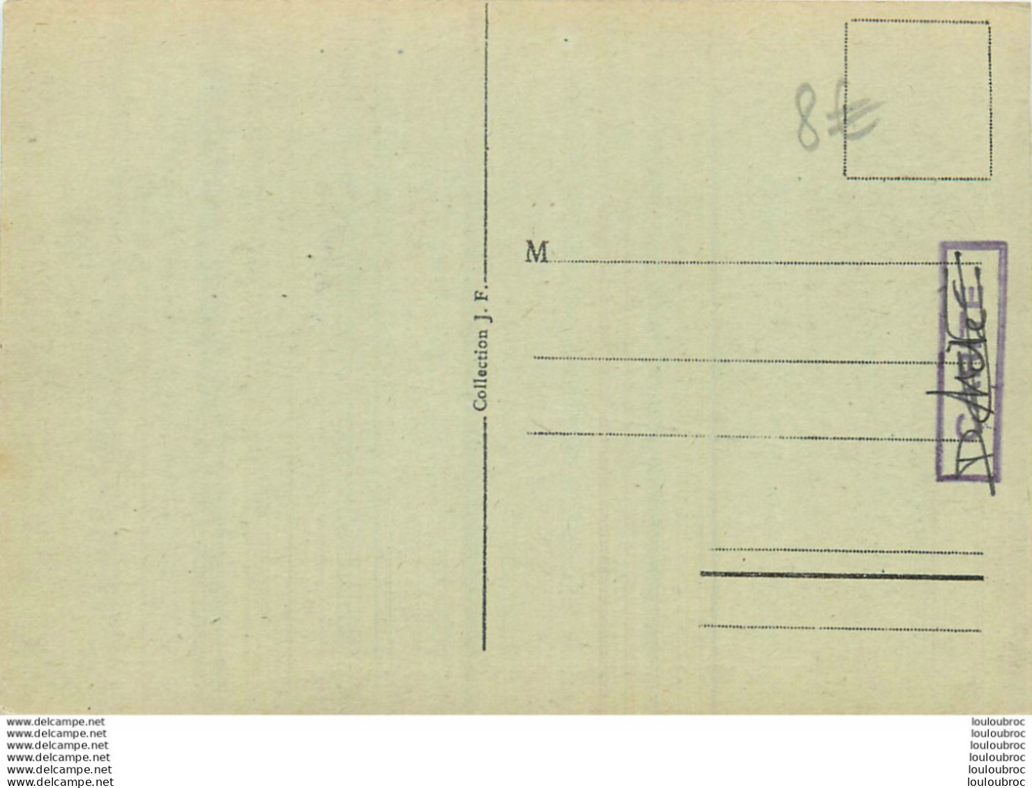 CONGO FRANCAIS PASSAGE D'UNE RIVIERE AUX HAUTES EAUX   COLLECTION J.F. - French Congo