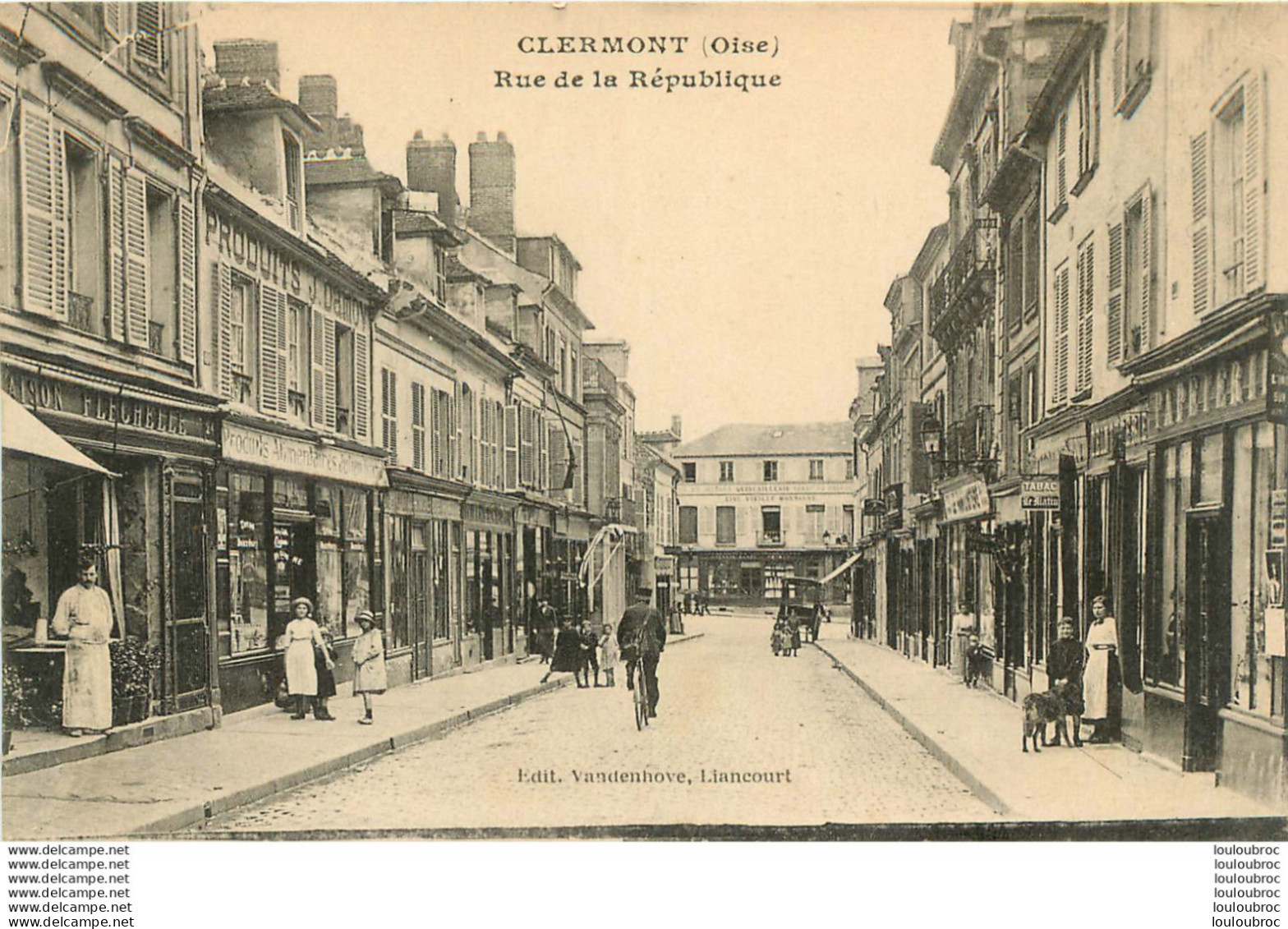 CLERMONT RUE DE LA REPUBLIQUE - Clermont