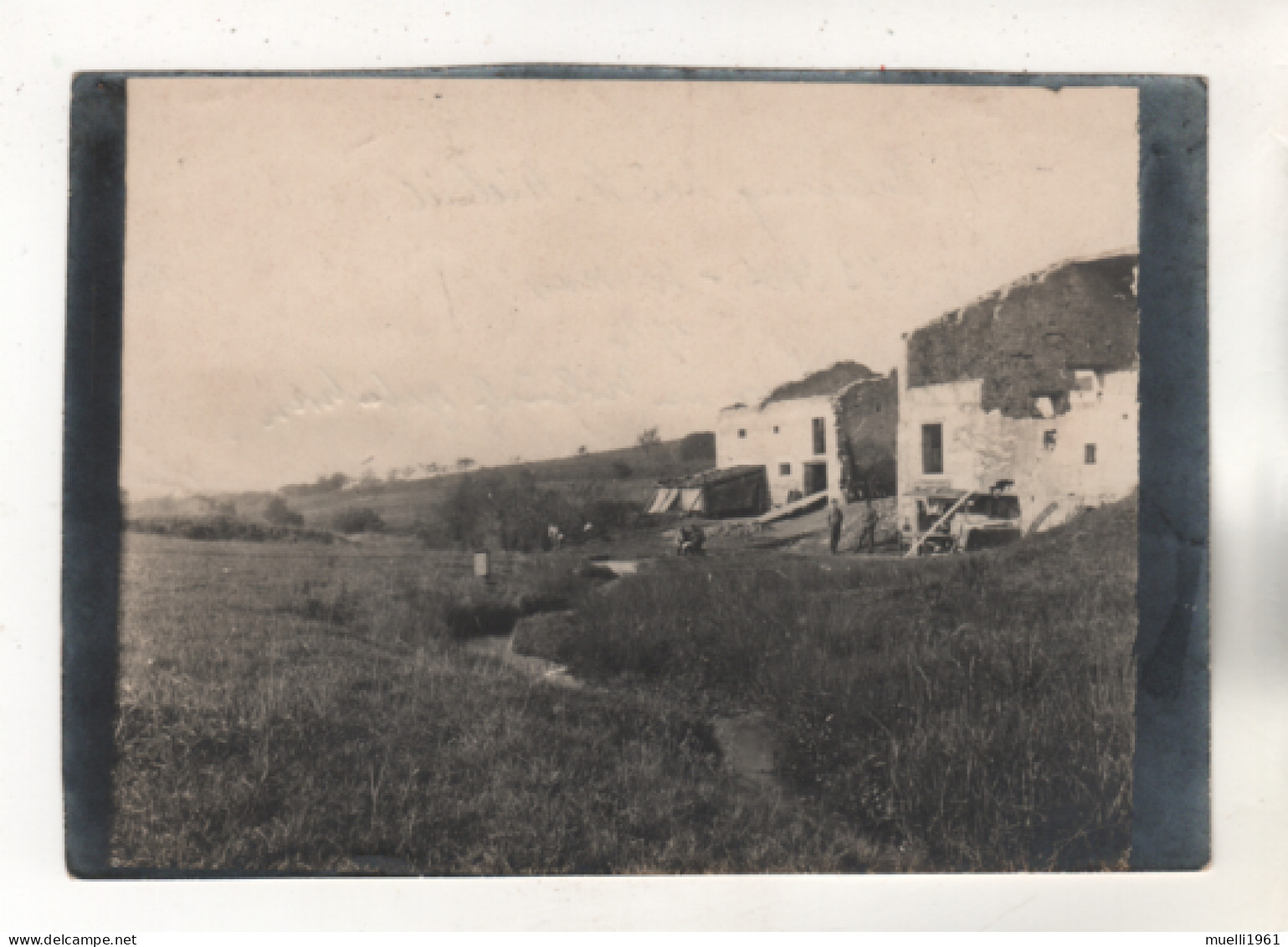 8167, FOTO, WK I, Stellung Bei Saint Mihiel, Département Meuse, 12x8,5cm - Guerre 1914-18