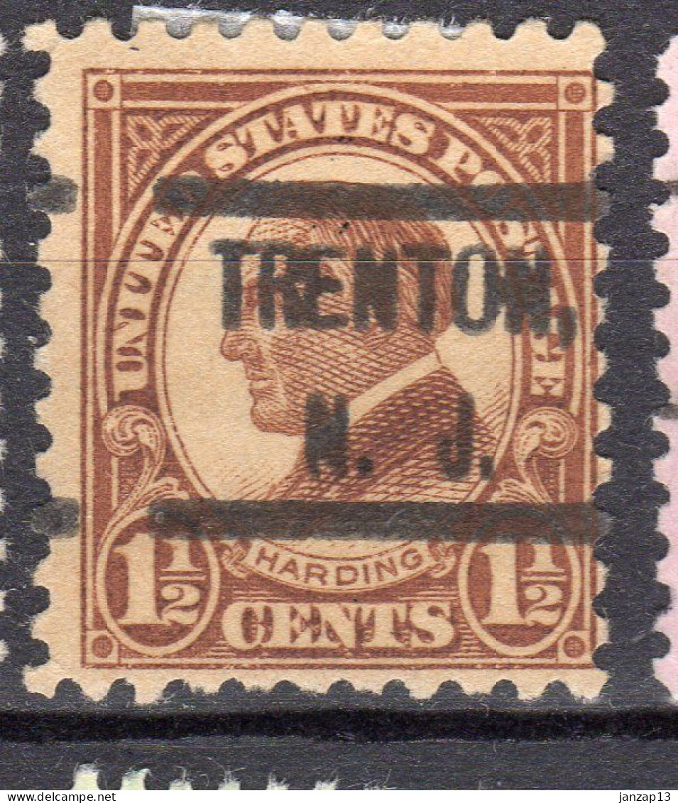 NJ-692; USA Precancel/Vorausentwertung/Preo; TRENTON (NJ), Type 513 - Vorausentwertungen