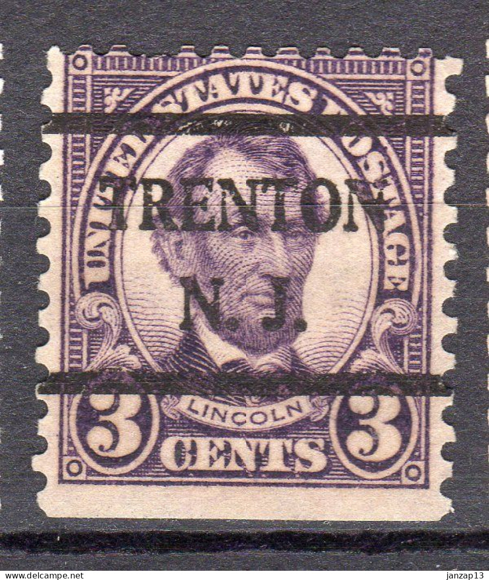 NJ-684; USA Precancel/Vorausentwertung/Preo; TRENTON (NJ), Type 42 - Precancels