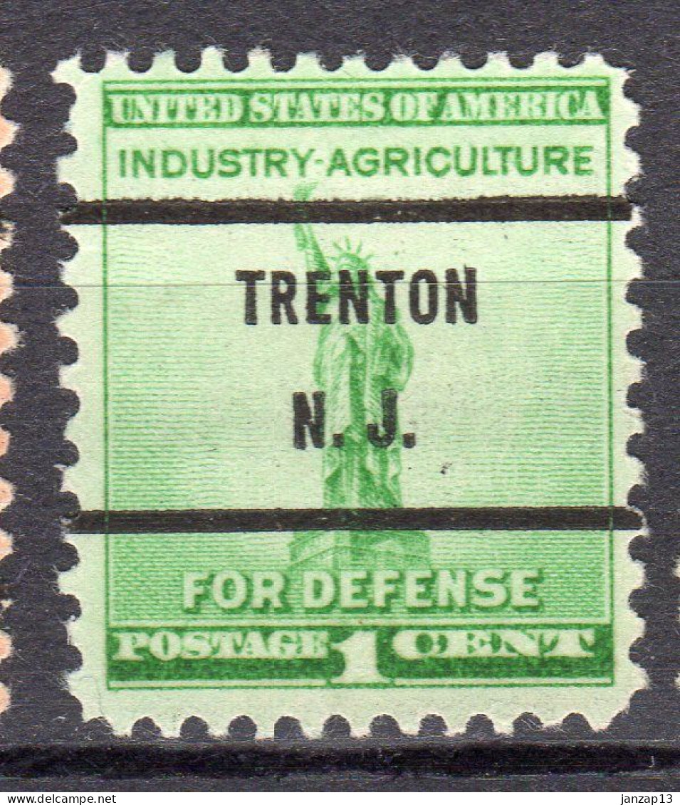 NJ-686; USA Precancel/Vorausentwertung/Preo; TRENTON (NJ), Type 71 - Preobliterati