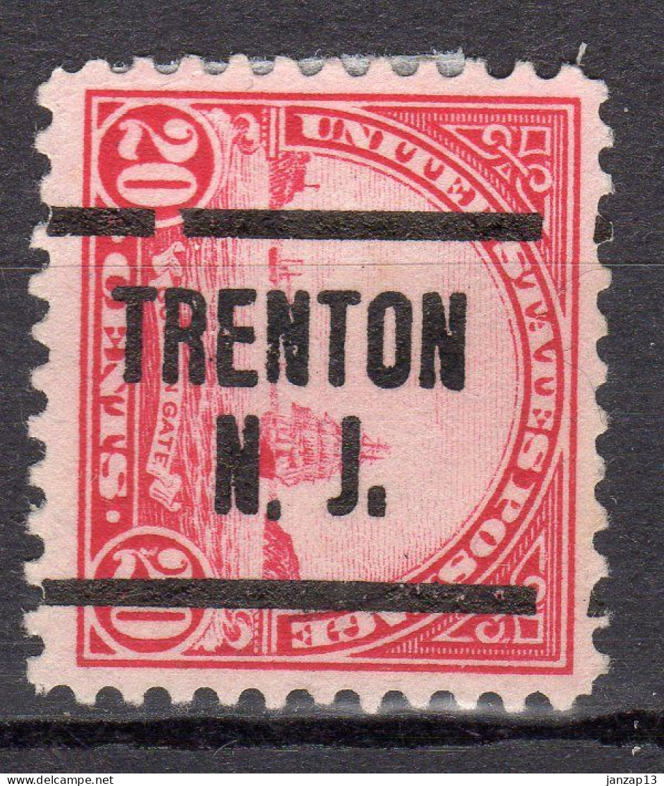 NJ-689; USA Precancel/Vorausentwertung/Preo; TRENTON (NJ), Type 204 - Preobliterati