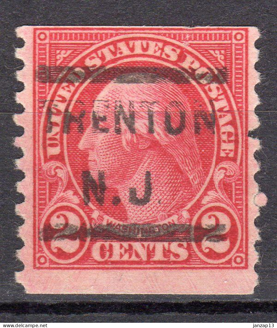 NJ-688; USA Precancel/Vorausentwertung/Preo; TRENTON (NJ), Type 121 - Preobliterati