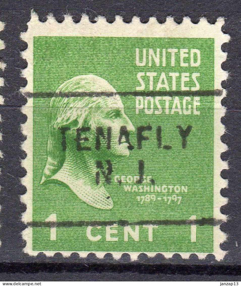 NJ-675; USA Precancel/Vorausentwertung/Preo; TENAFLY (NJ), Type 703 - Preobliterati