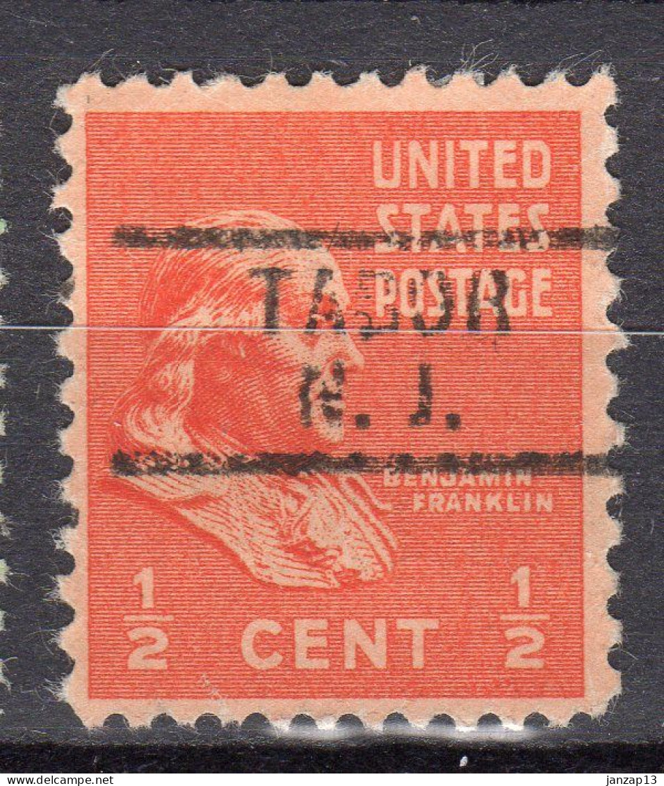 NJ-672; USA Precancel/Vorausentwertung/Preo; TABOR (NJ), Type 729 - Voorafgestempeld