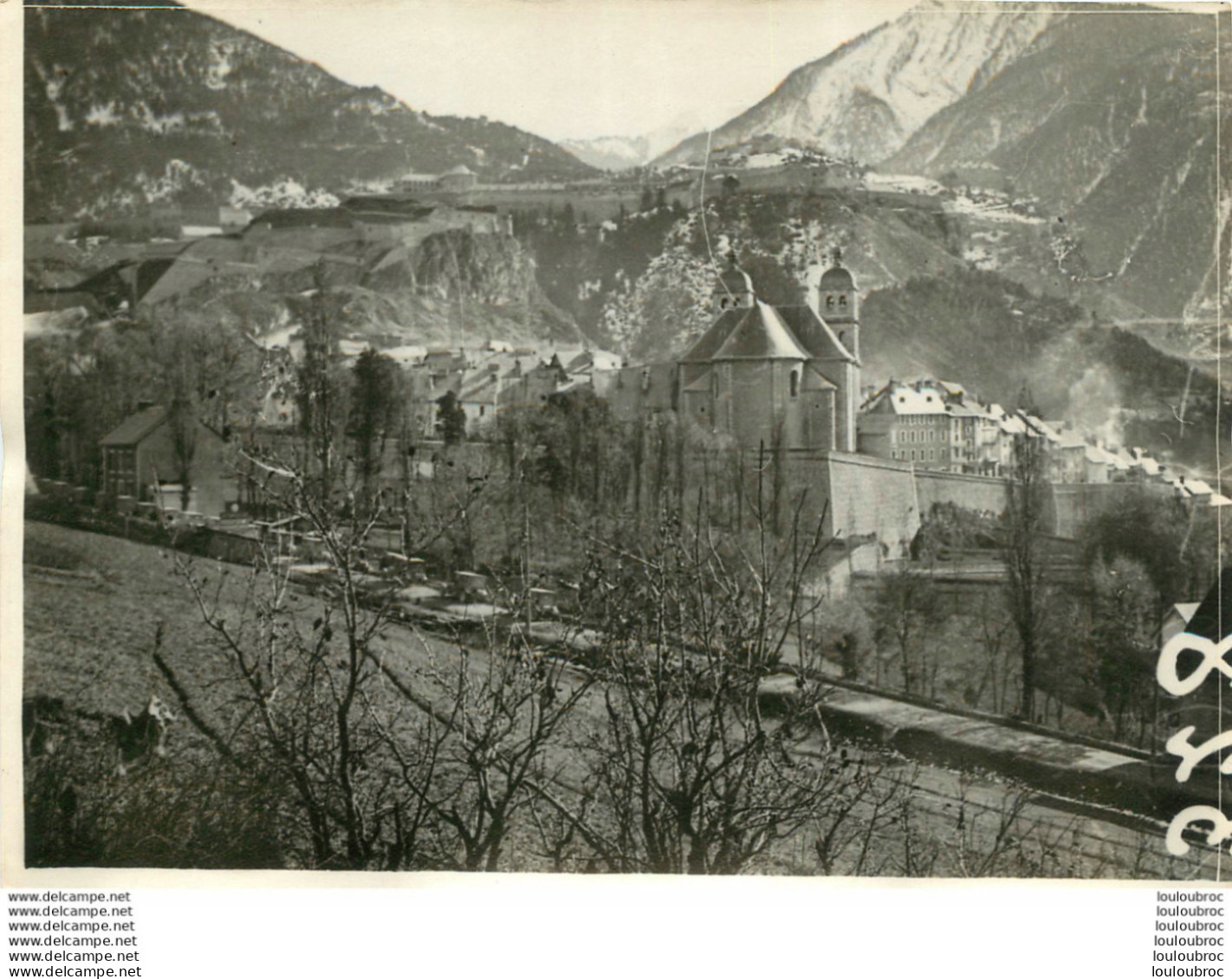 BRIANCON  WW1 PHOTO ORIGINALE ARGENTIQUE 18 X 13 CM - Guerre, Militaire