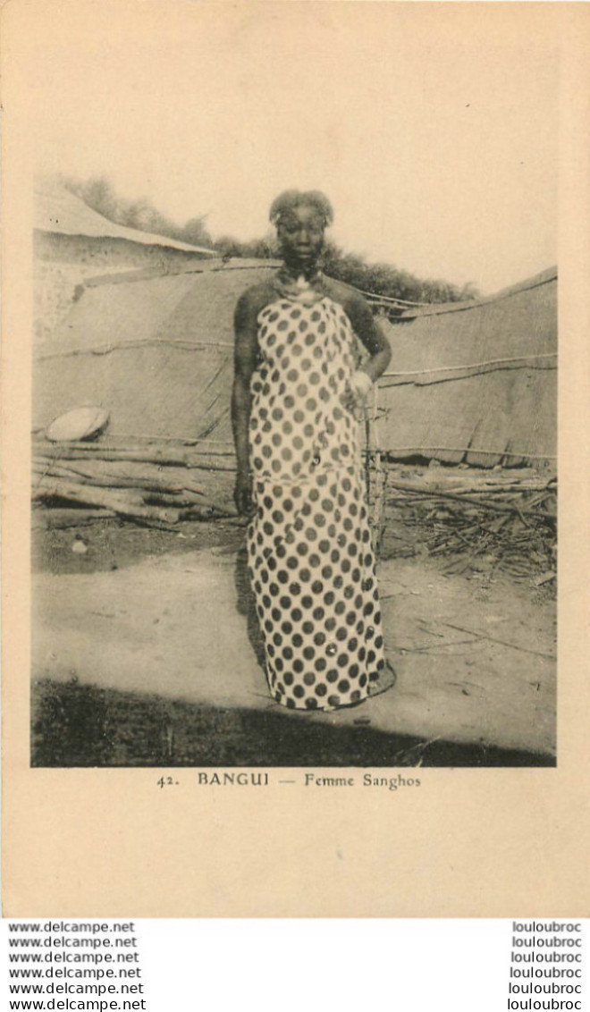 BANGUI FEMME SANGHOS EDITION ALMEIDA - Zentralafrik. Republik