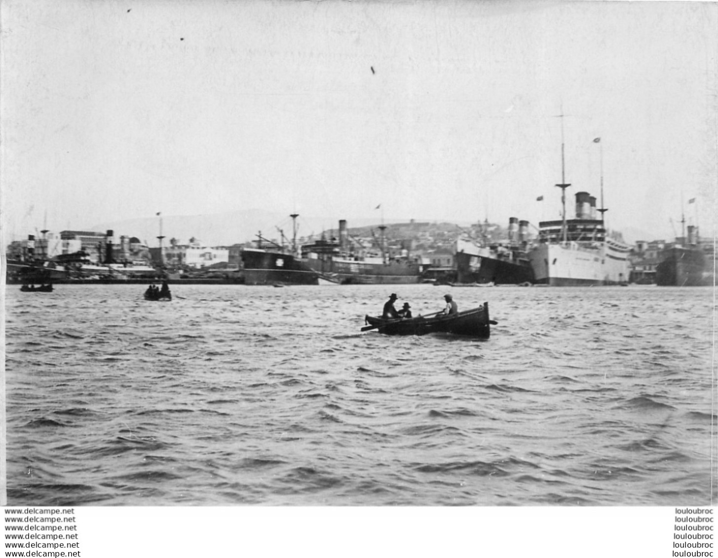 BATEAUX  PREMIERE GUERRE WW1 PHOTO ORIGINALE 18 X 13 CM - Guerre, Militaire