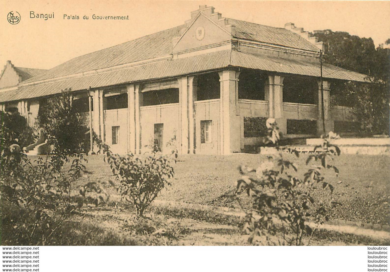 BANGUI PALAIS DU GOUVERNEMENT EDITION NELS - Repubblica Centroafricana