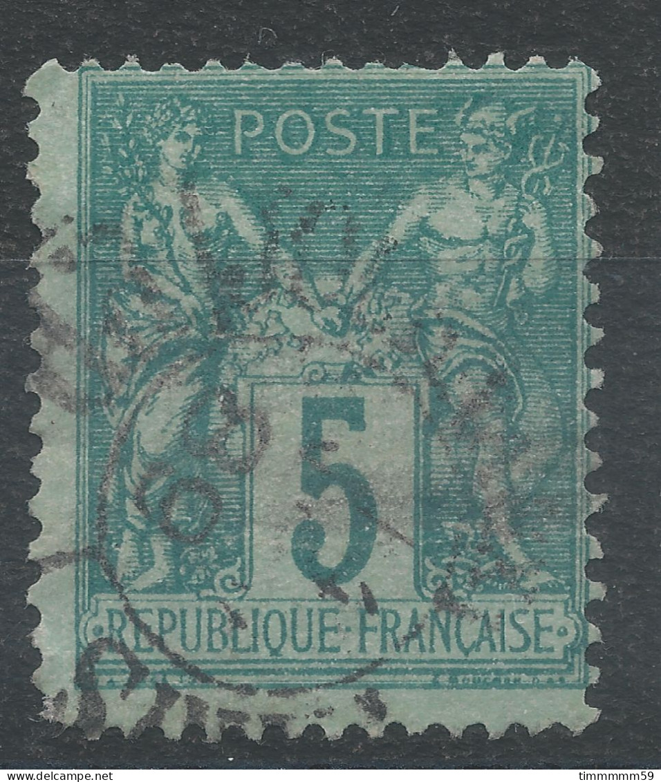 Lot N°82790   N°75, Oblitéré Cachet à Date Des IMPRIMES PARIS - 1876-1898 Sage (Type II)