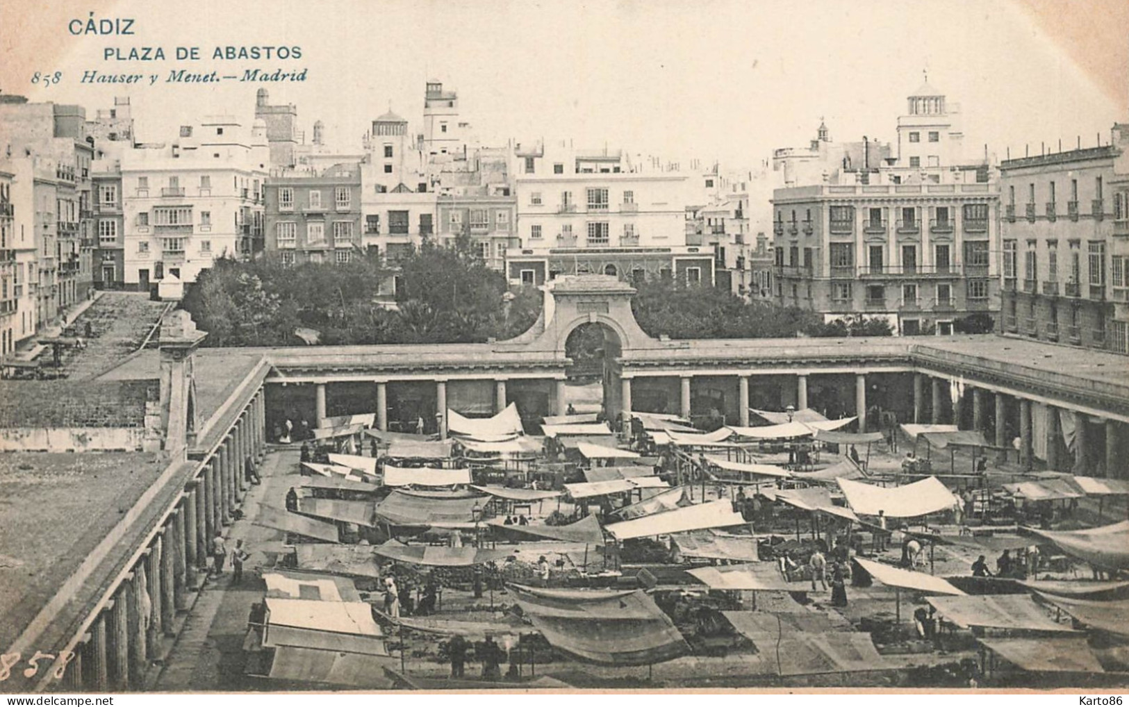 Cadiz * Plaza De Abastos * Mercado * Cadix Espana Andalucia - Cádiz