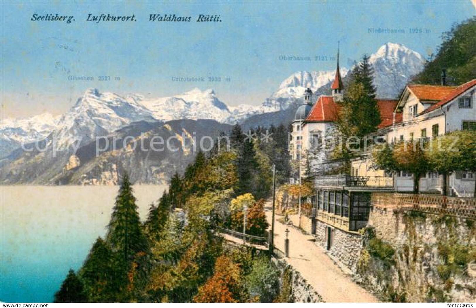 13784772 Seelisbergersee UR Waldhaus Ruetli  - Autres & Non Classés