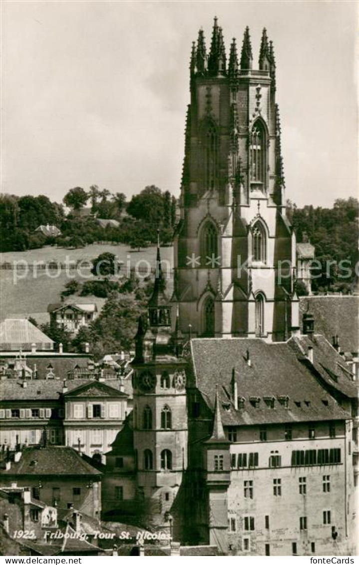 13784453 Fribourg FR Tour St Nicolas Fribourg FR - Autres & Non Classés