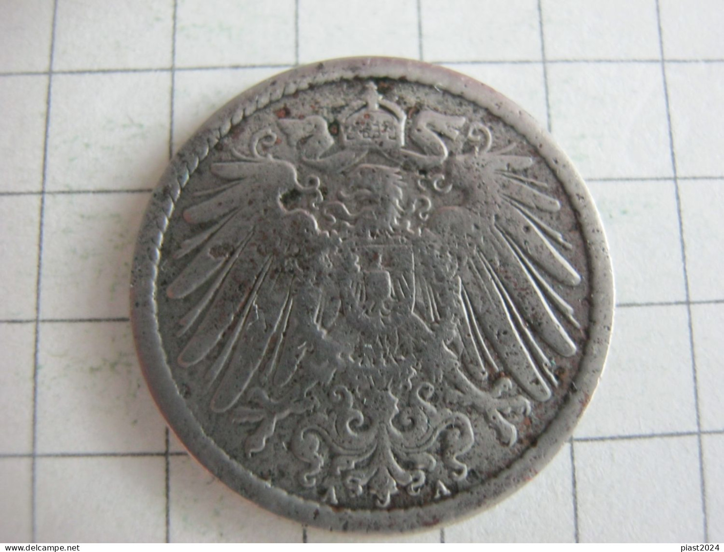 Germany 5 Pfennig 1898 A - 5 Pfennig