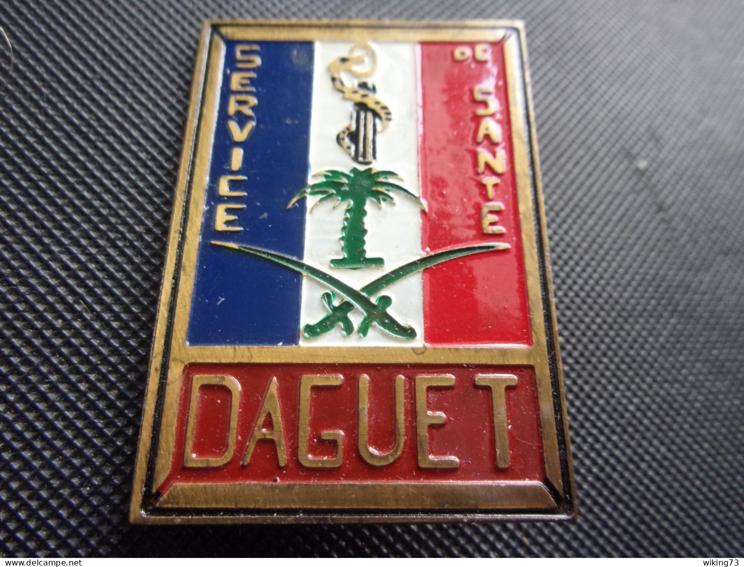 Insigne Service De Santé Opération Daguet - Guerre Du Golfe - OPEX - SSA - Servicios Medicos