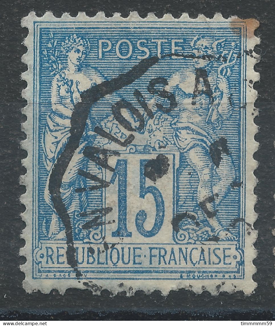 Lot N°82794   N°90, Oblitéré Cachet à Date Des Ambulants - 1876-1898 Sage (Type II)