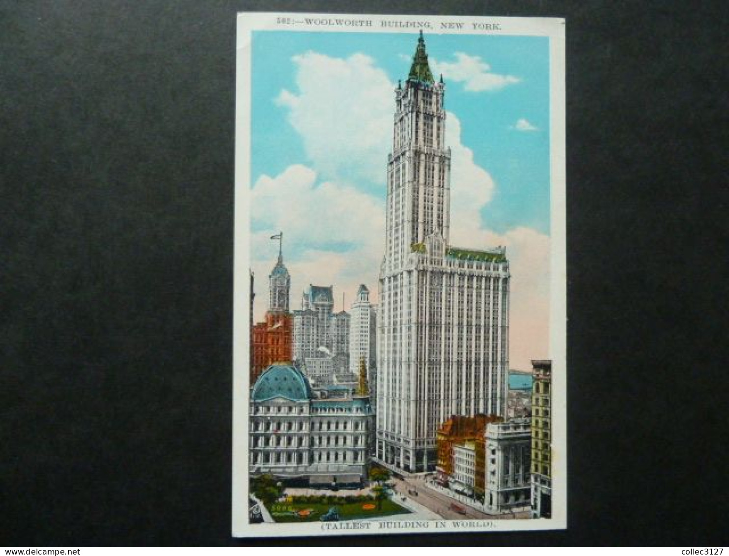 T2  - New York City - Woolworth Building (233 Broadway) - Tallest Building In World (untill 1930) - Manhattan