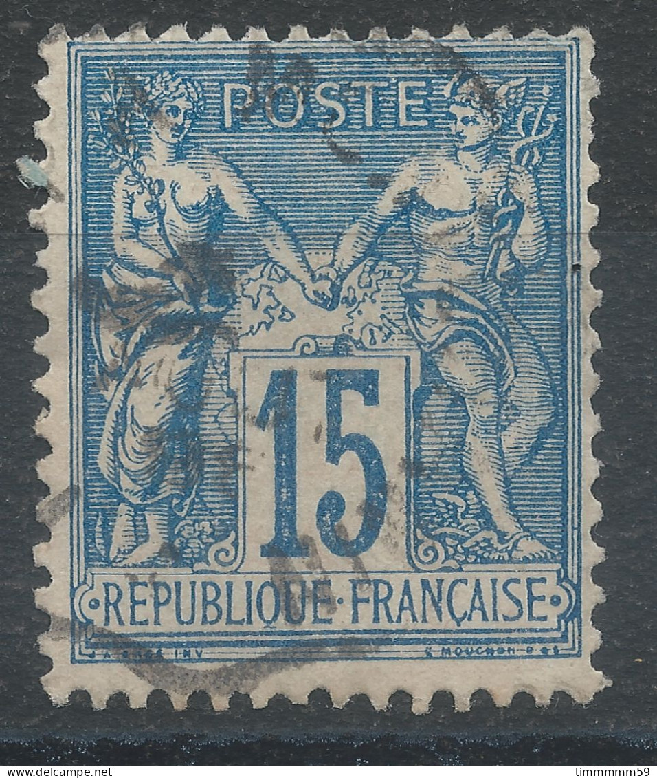 Lot N°82796   N°101, Oblitéré Cachet à Date Des Ambulants - 1876-1898 Sage (Type II)