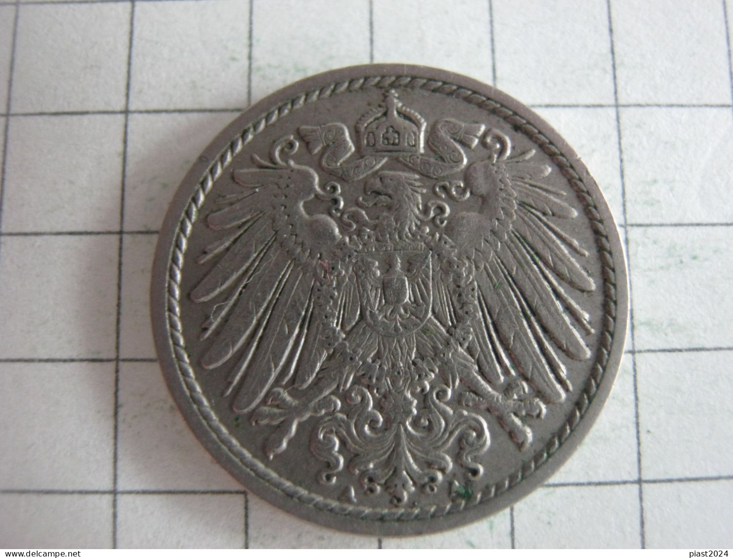 Germany 5 Pfennig 1913 A - 5 Pfennig